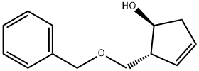 (1S, 2R)-2-(бензилоксиметил)-1-гидрокси-3-циклопентен