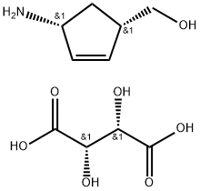 (1S-cis)-4-Амин-2-циклопентен-1-метанол D-сутек татраты