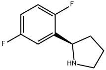 (2R)-2-(2,5-дифлуорофенил)пирролидин