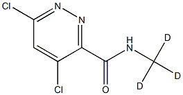 3-пириданзинкарбоксамид,4,6-дихлоро-N-(метил-d3)