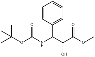 Метил (2R,3S)-3-(терт-бутоксикарбониламино)-2-гидрокси-3-фенилпропионат