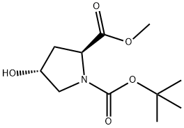 N-Boc-trans-4-Гидрокси-L-пролин метил эфирі